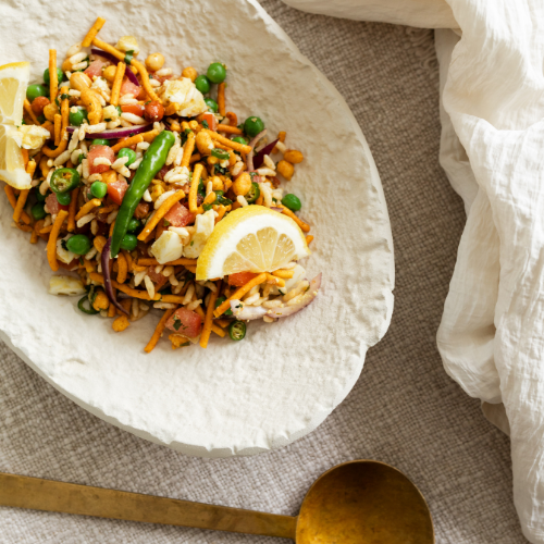 Spicy Puffed Rice / Jhal Muri - Nabela Noor Home