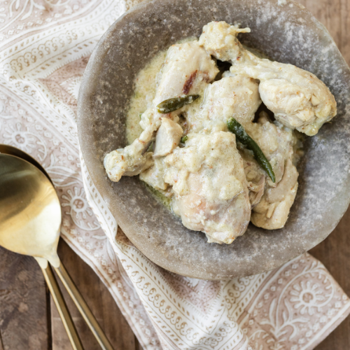 Bengali Creamed Chicken Curry / Chicken Korma