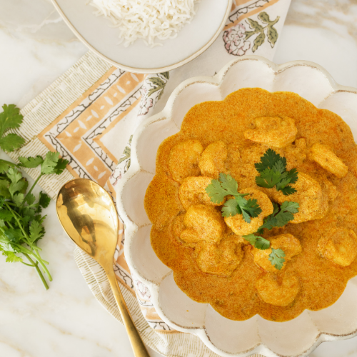 Quick & Easy Coconut Shrimp Curry