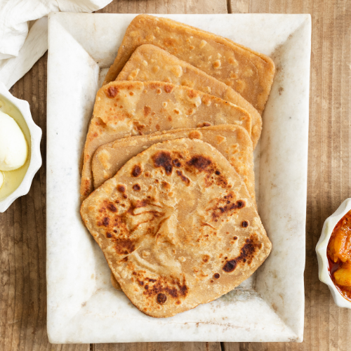 South Asian Flatbread / Paratha - Nabela Noor Home